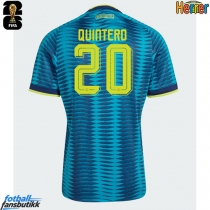 Colombia Juan Fernando Quintero #20 Bortedrakt EM 2024 Kortermet